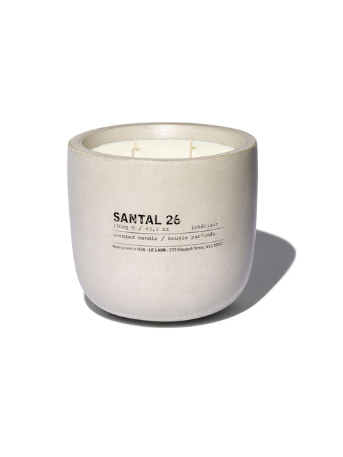 Santal 26 Concrete Candle