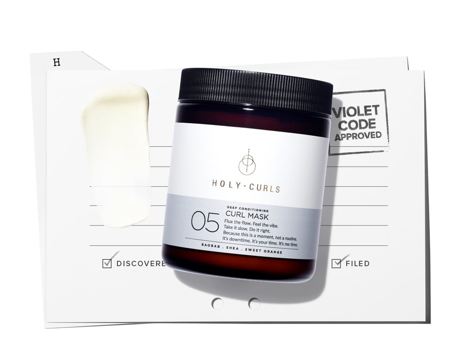 HOLY CURLS' CURL MASK – VIOLET GREY
