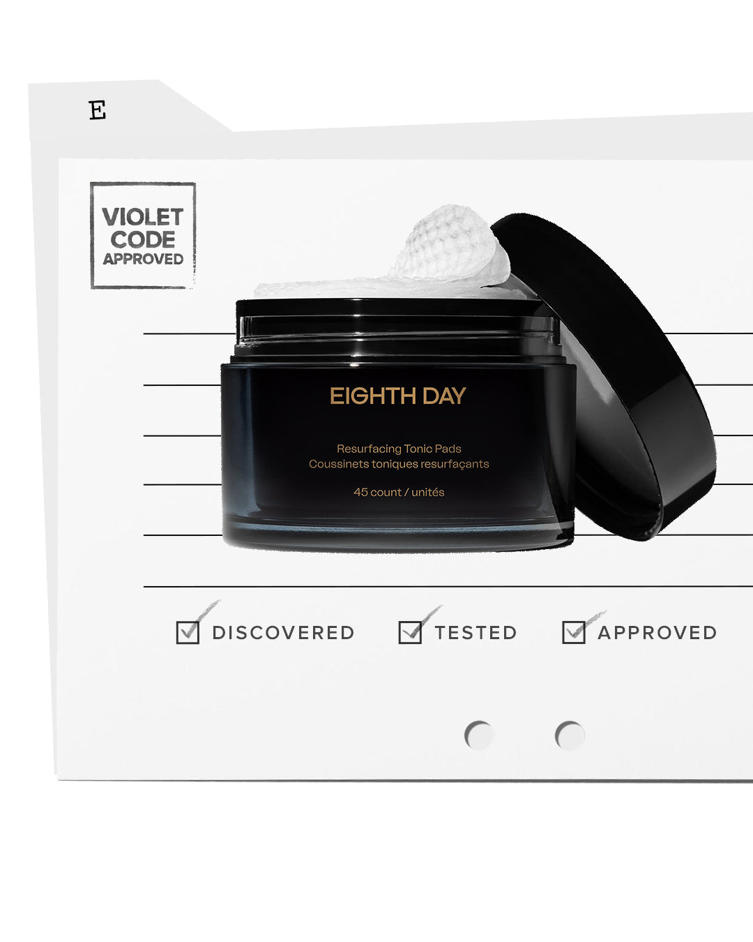 EIGHTH DAY’S RESURFACING TONIC PADS