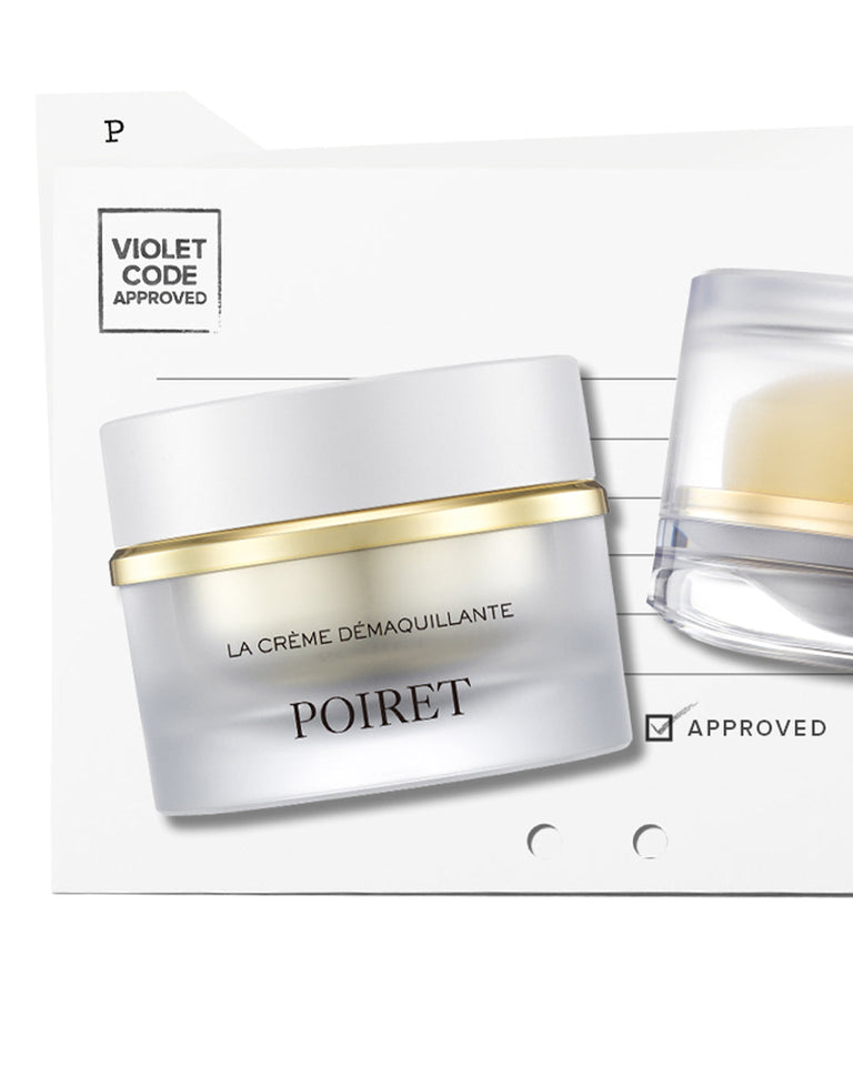 POIRET’S LA CRÈME DÉMAQUILLANTE AND SAVON POUR LE VISAGE