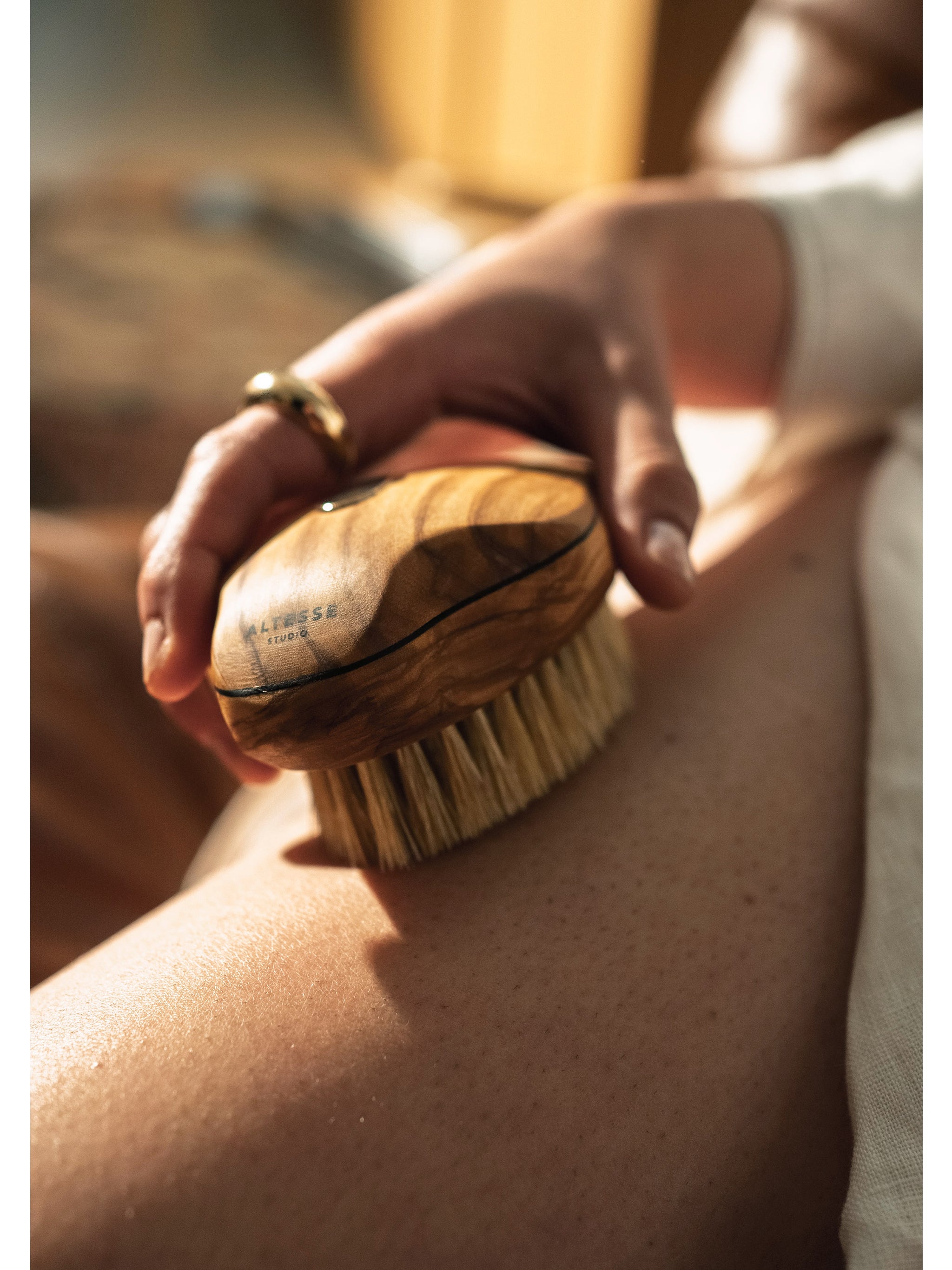 Beauté Vitalis Body Brush – VIOLET GREY