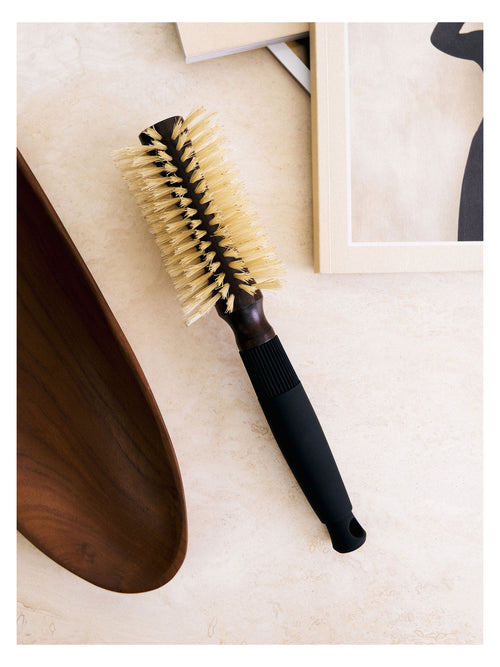 Pre-Curved Blowdry Hairbrush 12 Rows