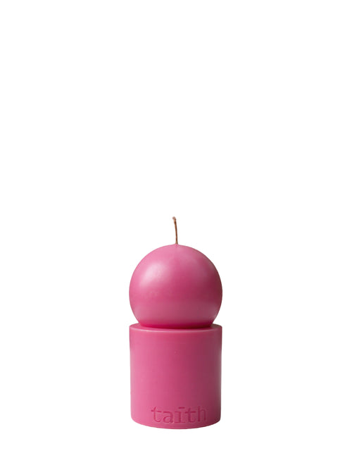 Lulu Candle - Dark Pink