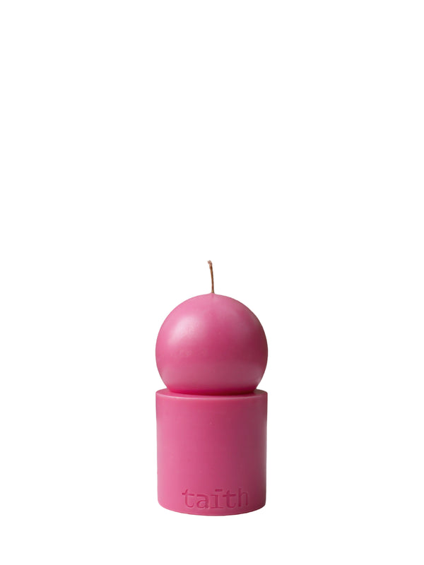 Lulu Candle - Dark Pink