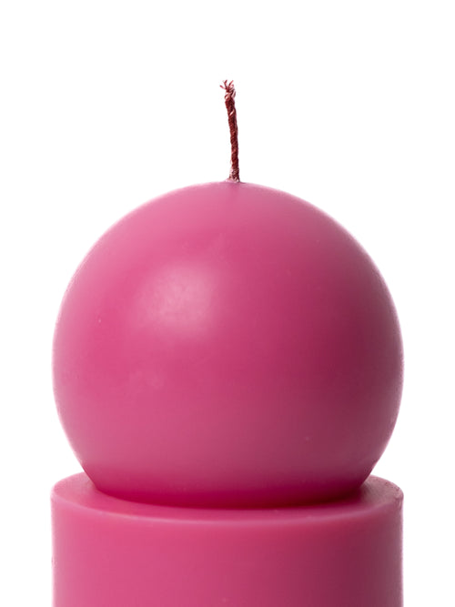 Lulu Candle - Dark Pink