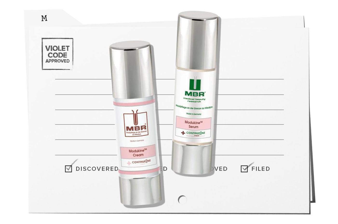 MBR Modukine™ Serum and Cream – VIOLET GREY
