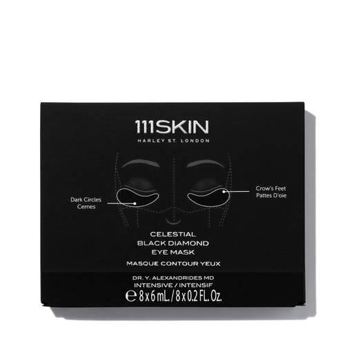 Celestial Black Diamond Eye Mask