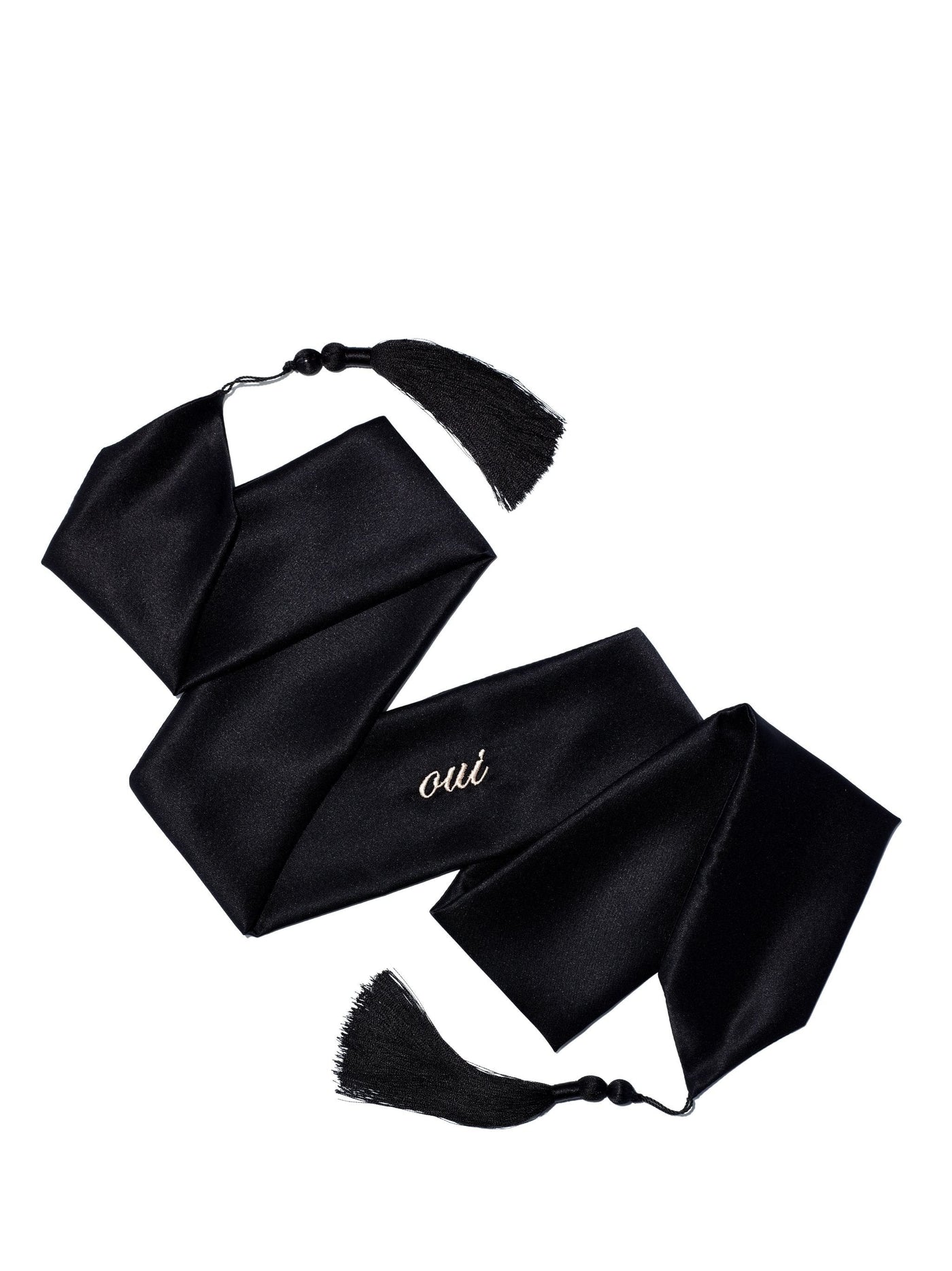 Oui Non Silk Blindfold