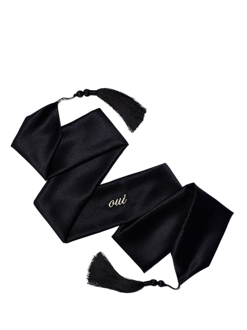 Oui Non Silk Blindfold