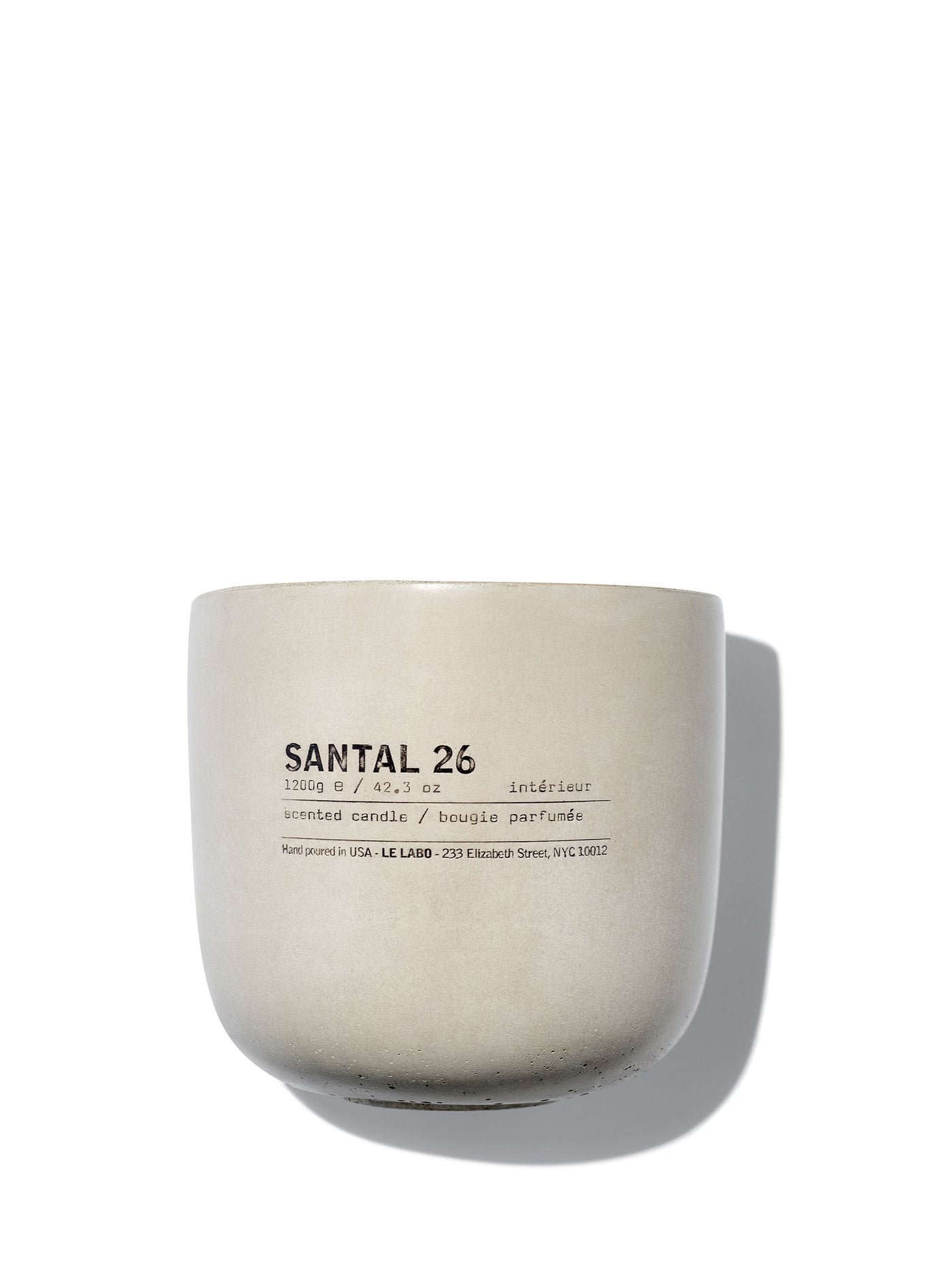 Santal 26 Concrete Candle